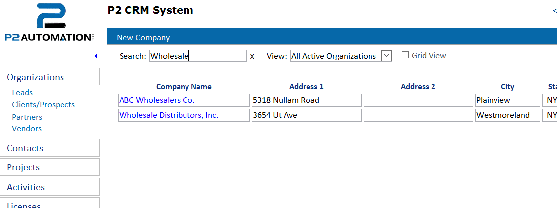 P2 OOTB