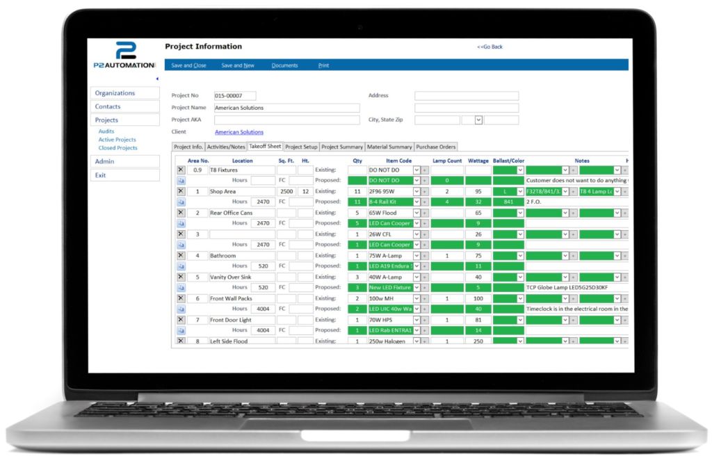 Energy Audit Software