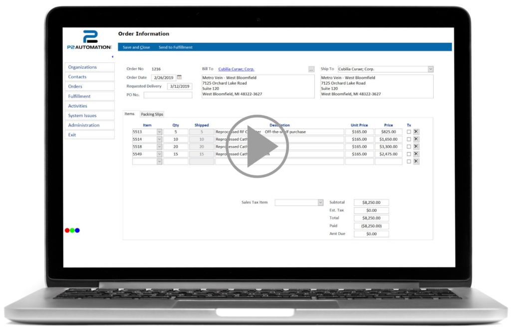 order management system