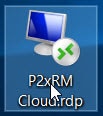 P2xRM Cloud RDP Icon