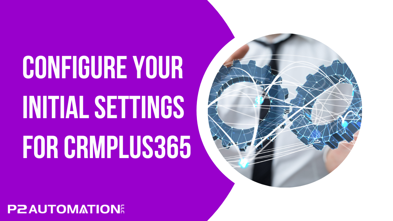Configure Your Initial Settings